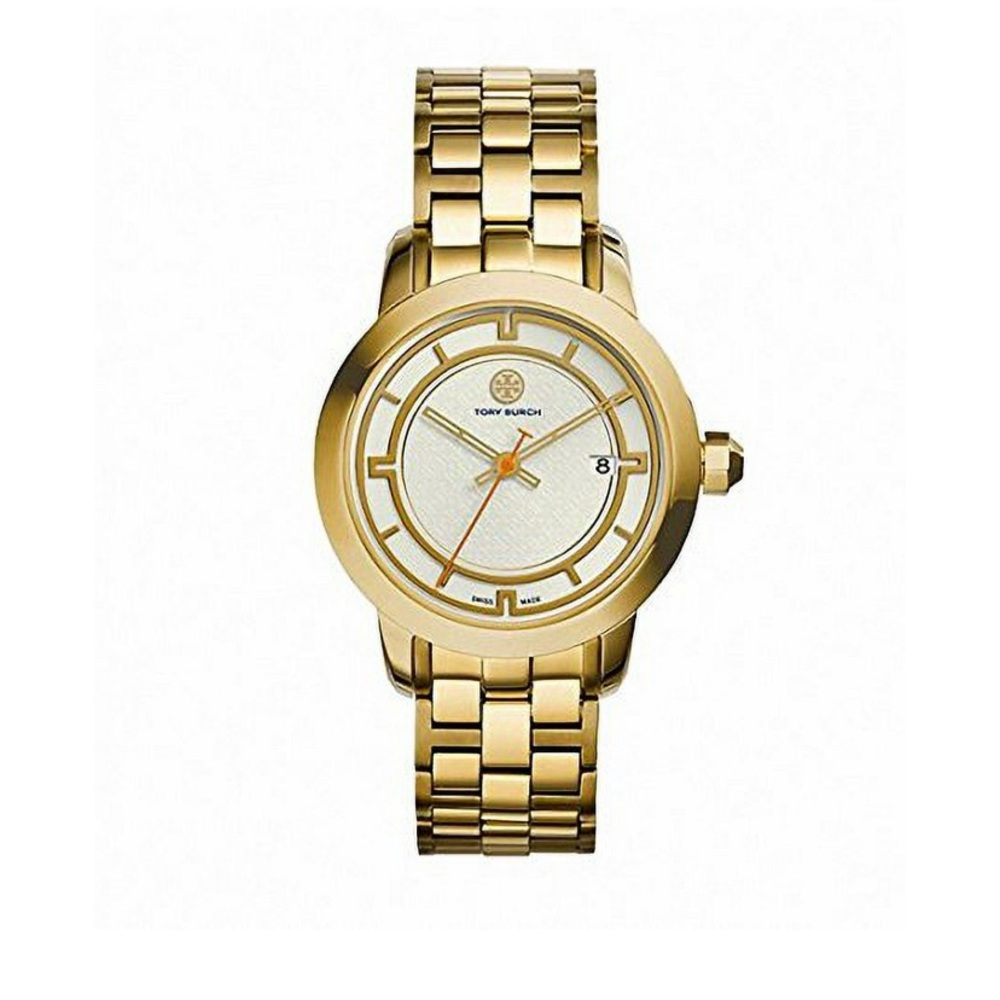 Tory Burch Gold and Ivory Watch